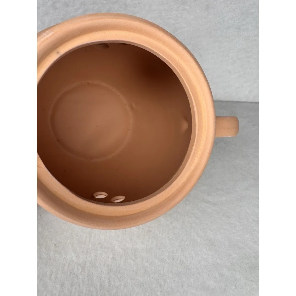 Terracotta Garlic Keeper with Lid & Handles Boston Warehouse